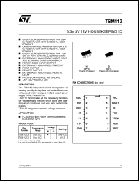 TSM112CDT Datasheet