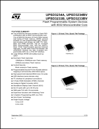 UPSD3233BV Datasheet