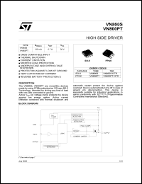 VN820SO Datasheet