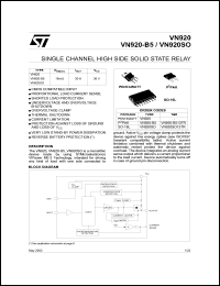 VN920 Datasheet
