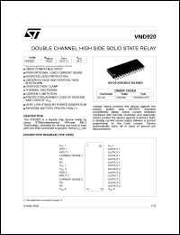 VND92013TR Datasheet