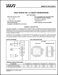 WS57C71C Datasheet