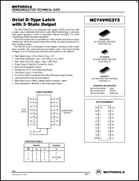 MC74VHC373ML1 Datasheet