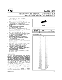 74GTL1655TTR Datasheet