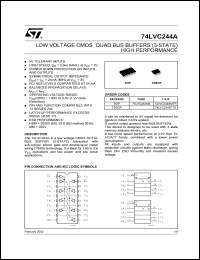 74LVC244ATTR Datasheet