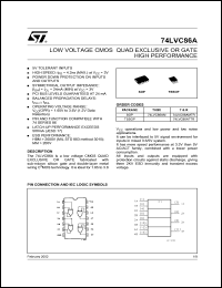 74LVC86AMTR Datasheet