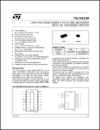 74LVX20MTR Datasheet