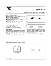 74LX1G125STR Datasheet