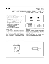 74LX1G32STR Datasheet