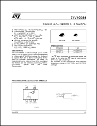 74V1G384STR Datasheet