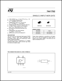 74V1T00STR Datasheet
