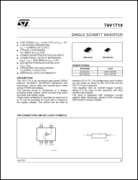 74V1T14STR Datasheet