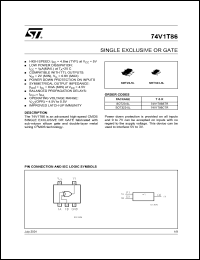 74V1T86STR Datasheet