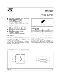 74V2G70CTR Datasheet