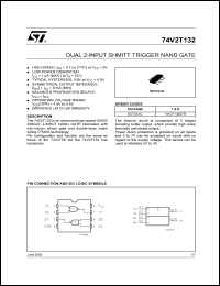 74V2T132STR Datasheet