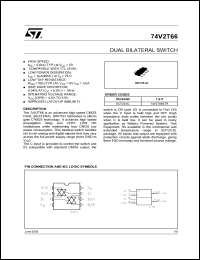 74V2T66STR Datasheet