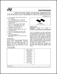 74VCXH32245LB Datasheet