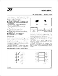 74VHCT14AMTCX Datasheet
