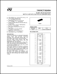 74VHCT16240ATTR Datasheet