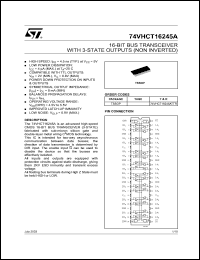 74VHCT16245ATTR Datasheet