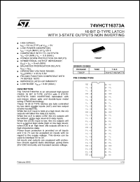 74VHCT16373ATTR Datasheet