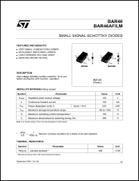 BAR46AFILM Datasheet
