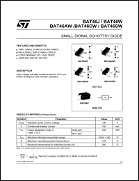 BAT46JFILM Datasheet