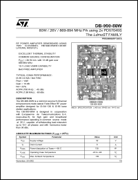 DB-900-60W Datasheet