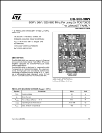 DB-960-60W Datasheet