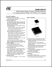 DSM2190F4V Datasheet