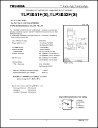 TLP3052FS Datasheet