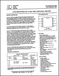 ALD1706BDA Datasheet
