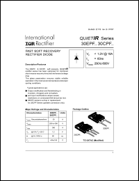 30CPF02 Datasheet