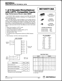 MC74HCT138ADR2 Datasheet