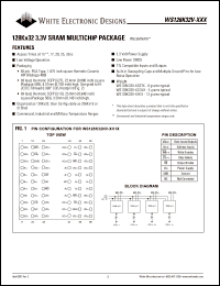 WS128K32NV-35G1UI Datasheet