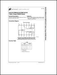 JD54LS109BFA Datasheet