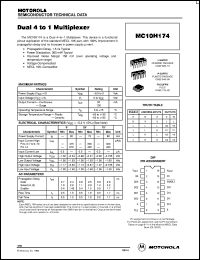 MC10H174FNR2 Datasheet