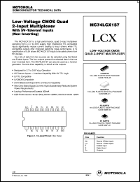 MC74LCX157ML2 Datasheet