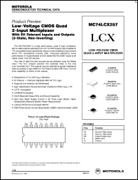 MC74LCX257DR2 Datasheet