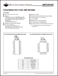 WMF512K8-90FEC5A Datasheet