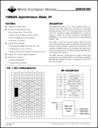 EDI8L24128C12BC Datasheet