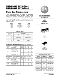 SN74LS642-1DW Datasheet