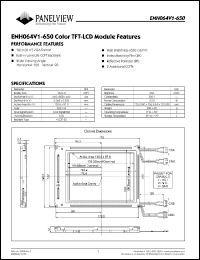 ENH064V1-650 Datasheet
