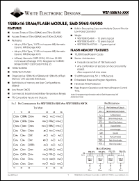 WSF128K16-72HIA Datasheet