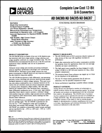ADDAC85-CCD-I Datasheet