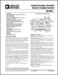 AD2S80ATE/883B Datasheet