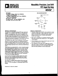 AD545A Datasheet