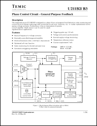 U211B3 Datasheet