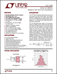 LTC1799CS5 Datasheet