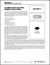 MC10E411FNR2 Datasheet